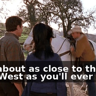 It's about as close to the Old West as you'll ever find.