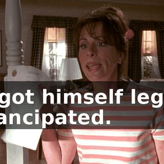 He got himself legally emancipated.