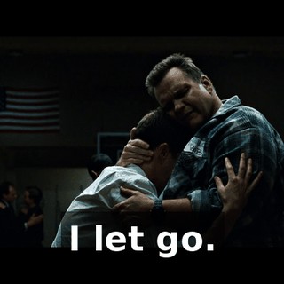 I let go.