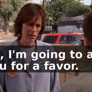 So, I'm going to ask you for a favor.