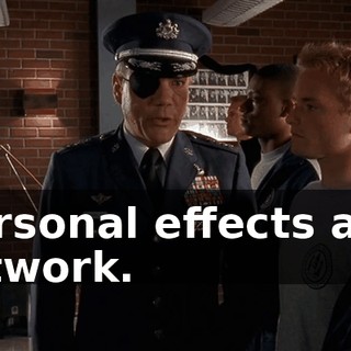 personal effects and artwork.
