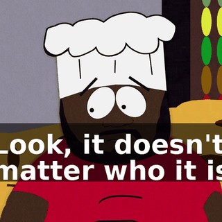 Look, it doesn't matter who it is