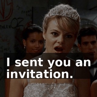 I sent you an invitation.