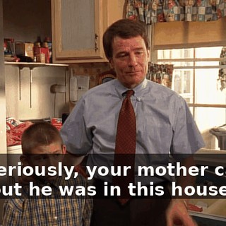 But seriously, your mother cannot find out he was in this house.