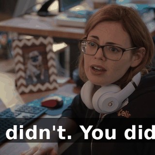 I didn't. You did,