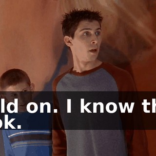 Hold on. I know that look.