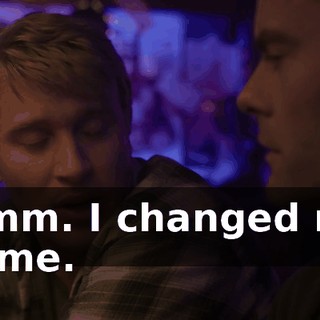 Mmm. I changed my name.