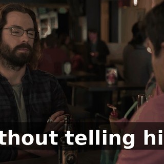 without telling him,