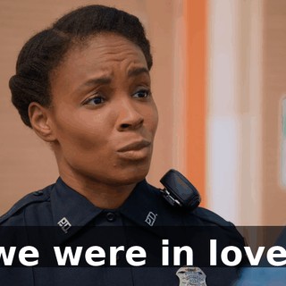 we were in love.