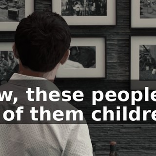 Now, these people, a lot of them children,