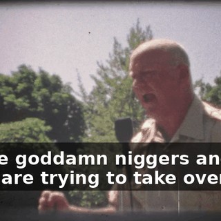 These goddamn niggers and Jews are trying to take over this