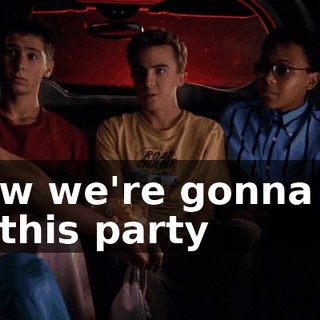 Now we're gonna go to this party