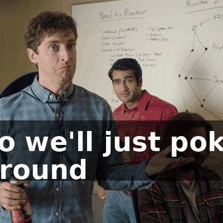 so we'll just poke around