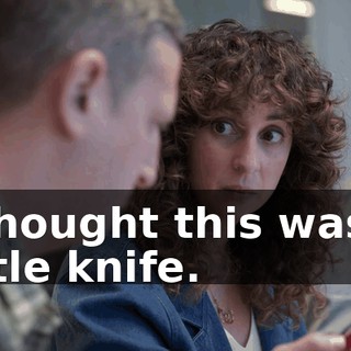 I thought this was a little knife.