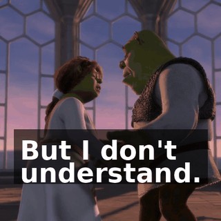 But I don't understand.