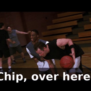 Chip, over here!