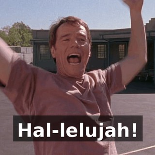 Hal-lelujah!