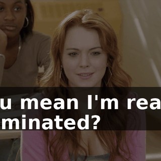 You mean I'm really nominated?