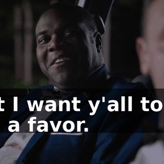 But I want y'all to do me a favor.
