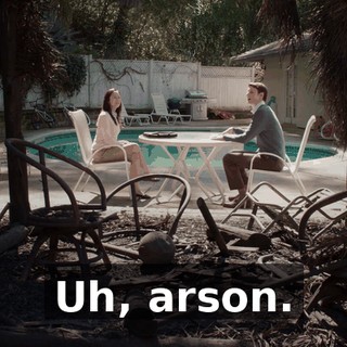 Uh, arson.