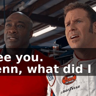 - I see you. - Glenn, what did I say?