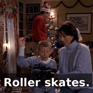Roller skates.