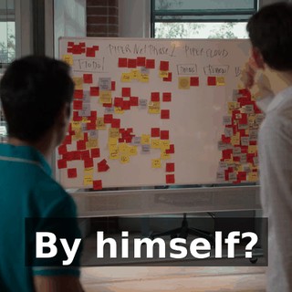 By himself?