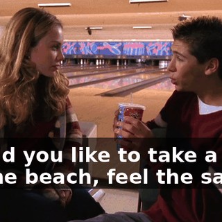Would you like to take a walk on the beach, feel the salt--