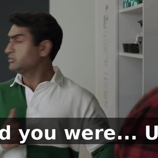 and you were... Um,