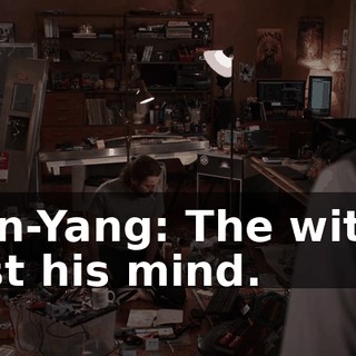 Jian-Yang: The witch lost his mind.
