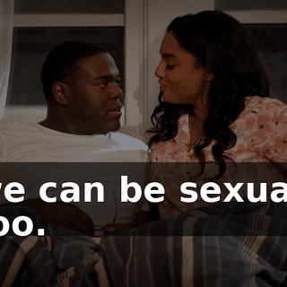 we can be sexual, too.