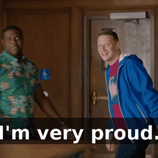 I'm very proud.