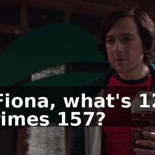 Fiona, what's 12 times 157?