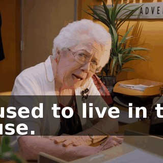 - I used to live in that house.