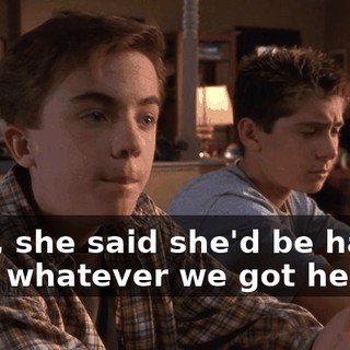Plus, she said she'd be happy with whatever we got her.