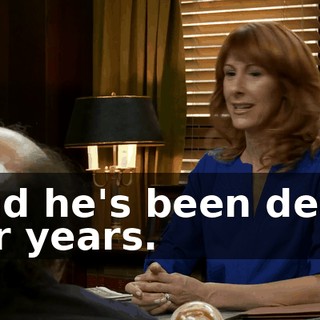 and he's been dead for years.