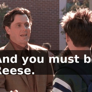And you must be Reese.