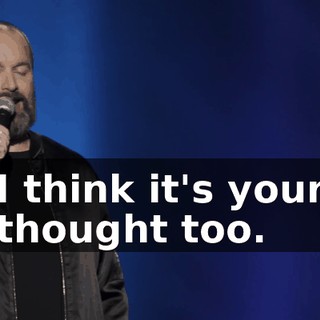 I think it's your thought too.