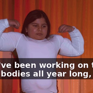 They've been working on these little bodies all year long,