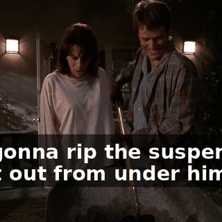 It's gonna rip the suspension right out from under him.