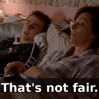 That's not fair.