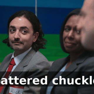 [scattered chuckles]