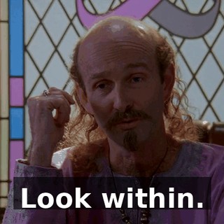 Look within.