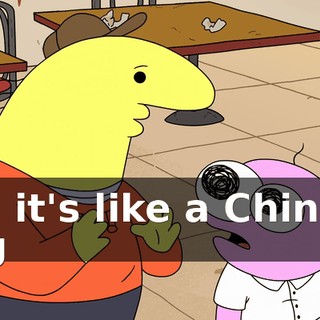 Oh, it's like a Chinese egg