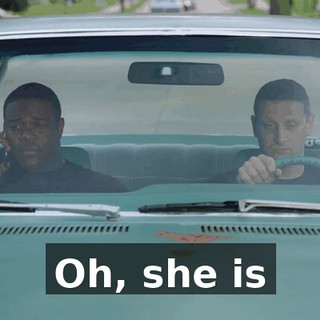 Oh, she is
