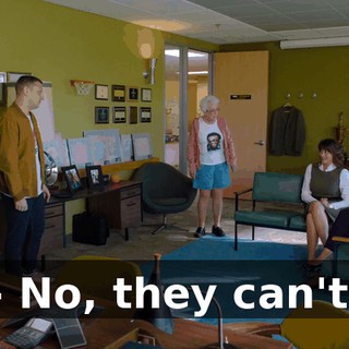 - No, they can't.