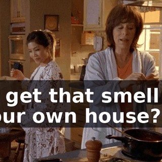 to get that smell in your own house?