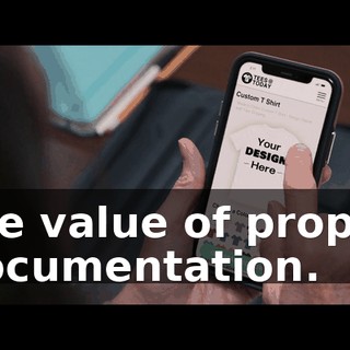 the value of proper documentation.