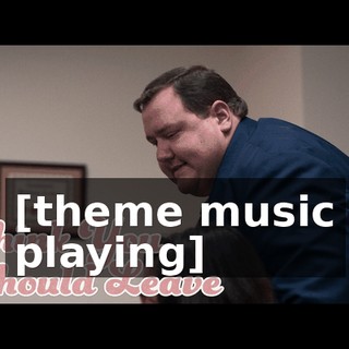 [theme music playing]