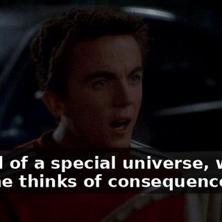 A god of a special universe, where no one thinks of consequences,